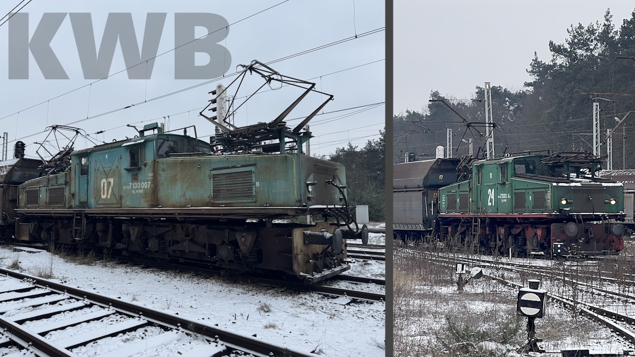 Krokodyle EL2 w akcji! | Kazimierz Biskupi KWB Konin | Awaria elektrowni!