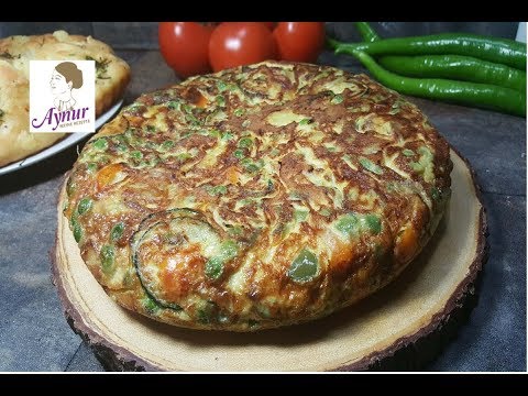 Video: Spanische Tortilla Mit Kartoffeln Und Gemüse