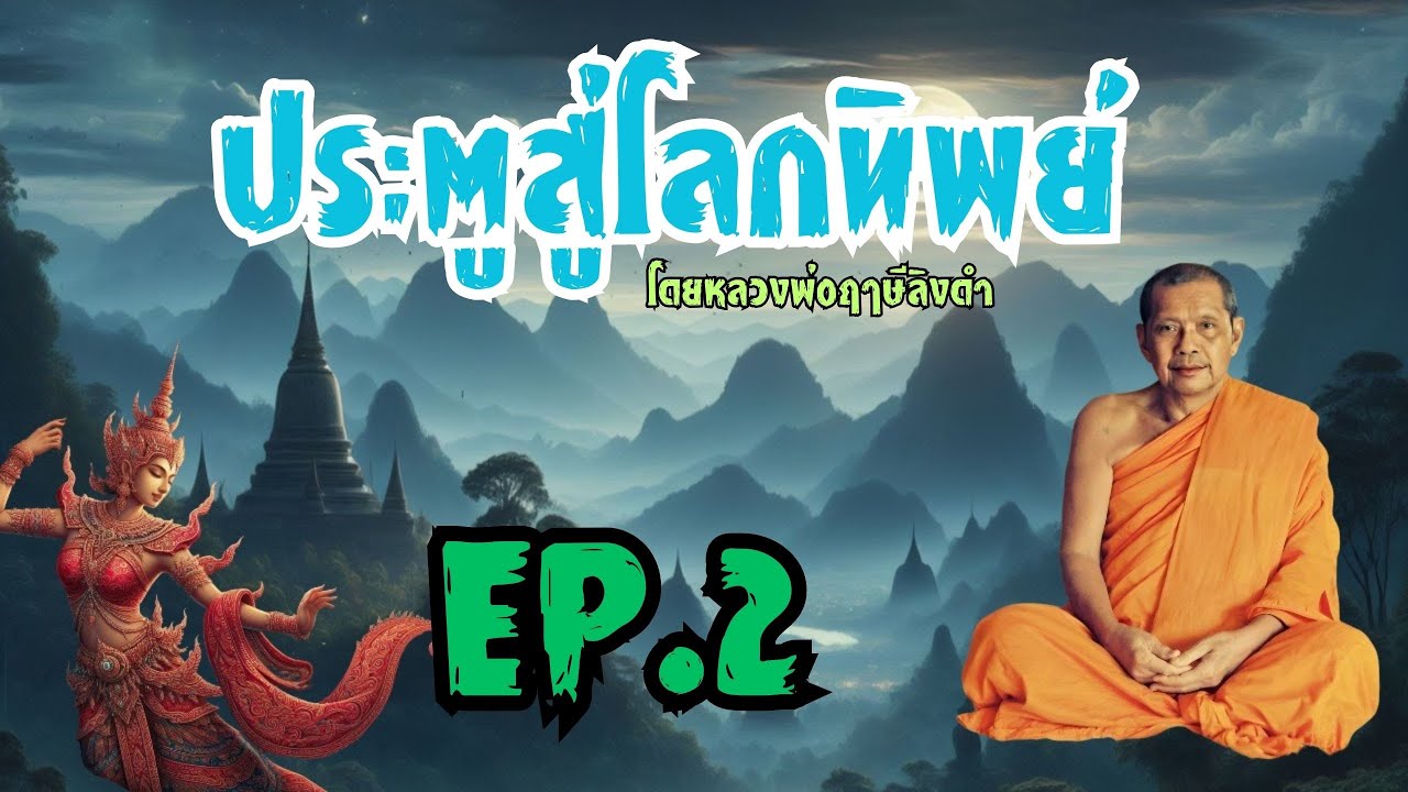 ก้าวแรกสู่โลกทิพย์ กับพลังที่หลวงพ่อฤๅษีลิงดำถ่ายทอด EP.2/24