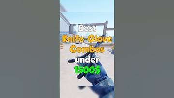 Best Knife-Glove-Combos under 1500$ #cs2 #cs #counterstrike #counterstrike2 #fy #foryou
