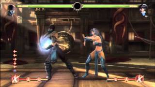MK9 Trashing the Lab - Sub Zero Tutorial Part 1 HD