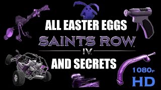 Saints Row IV All Easter Eggs, Secrets and Extras (1080p HD)