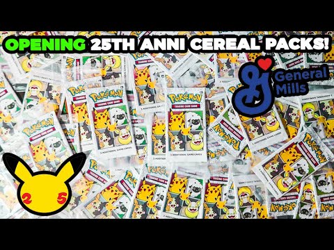 pokemon cereal booster packs TCG: General Mills Promo Sun & Moon Pack Opening 10x General Mills Pokemon