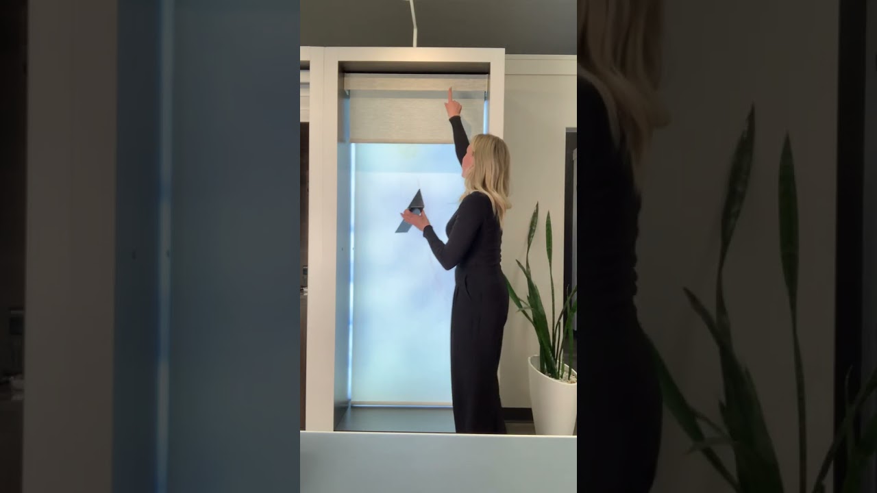 Designer Roller Shades with PowerView Automation by Hunter Douglas