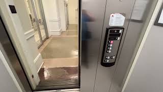 Schindler 330A Elevator at the Academic Building Texas A&M with an office visit and guests.