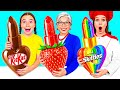 自分 vs おばあちゃんの料理チャレンジ | 素晴らしい料理の瞬間 GoFun Challenge