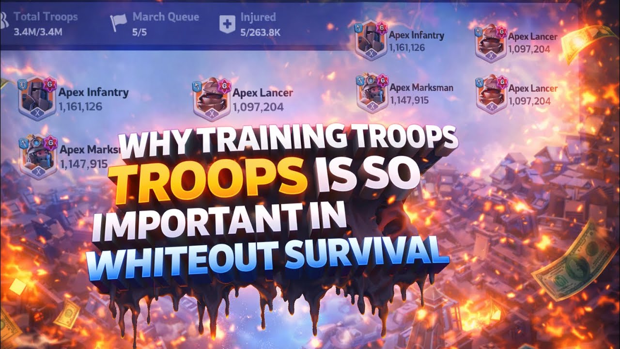 Why Training Troops So Important in Whiteout Survival?