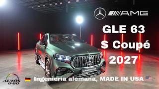 Mercedes-AMG GLE 63 S Coupé 2027: 1er.Vistazo | ¡La Bestia V8 Biturbo de 603 HP es Mejor que Nunca!