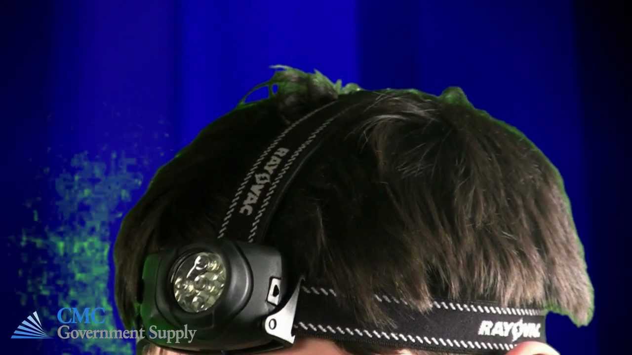 Rayovac Industrial Grade LED Indestructible Headlight with Batteries & Lifetime Warranty