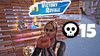 15 Elimination Solo Victory (Fortnite Chapter 5 Season 3) PS5 Controller 120 FPS Gameplay