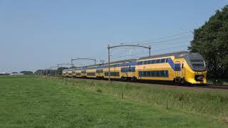 4K | NS VIRM 8727 komt langs Hulten