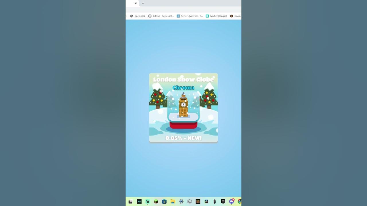 London Snow Globe in Blooket YouTube
