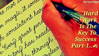 Fair cursive writing | How to improve your handwriting | Handwriting kaise sudhare | #handwriting