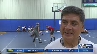Manhattan High wrestling coach retires after 44 years of coaching