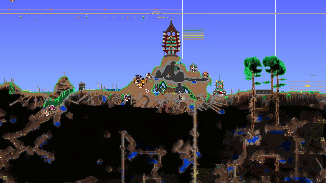 [Terraria] Post Moon Lord Halloween Event Summoner YouTube