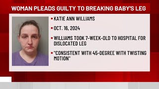 Mom convicted of breaking baby’s leg