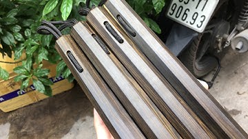 Côn nhị khúc gỗ Mun Sừng chính hiệu Trần Long|ConNhiKhuc.vn|Hotline 0933440474