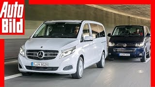 Mercedes V-Klasse vs. VW T5