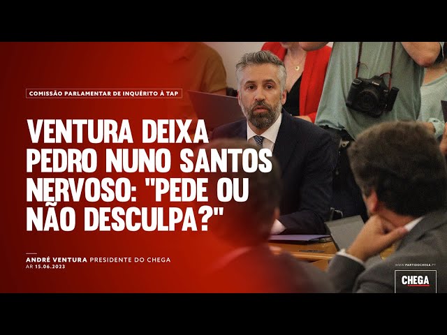 Ventura deixa Pedro Nuno Santos nervoso: “Pede ou não desculpa?” class=