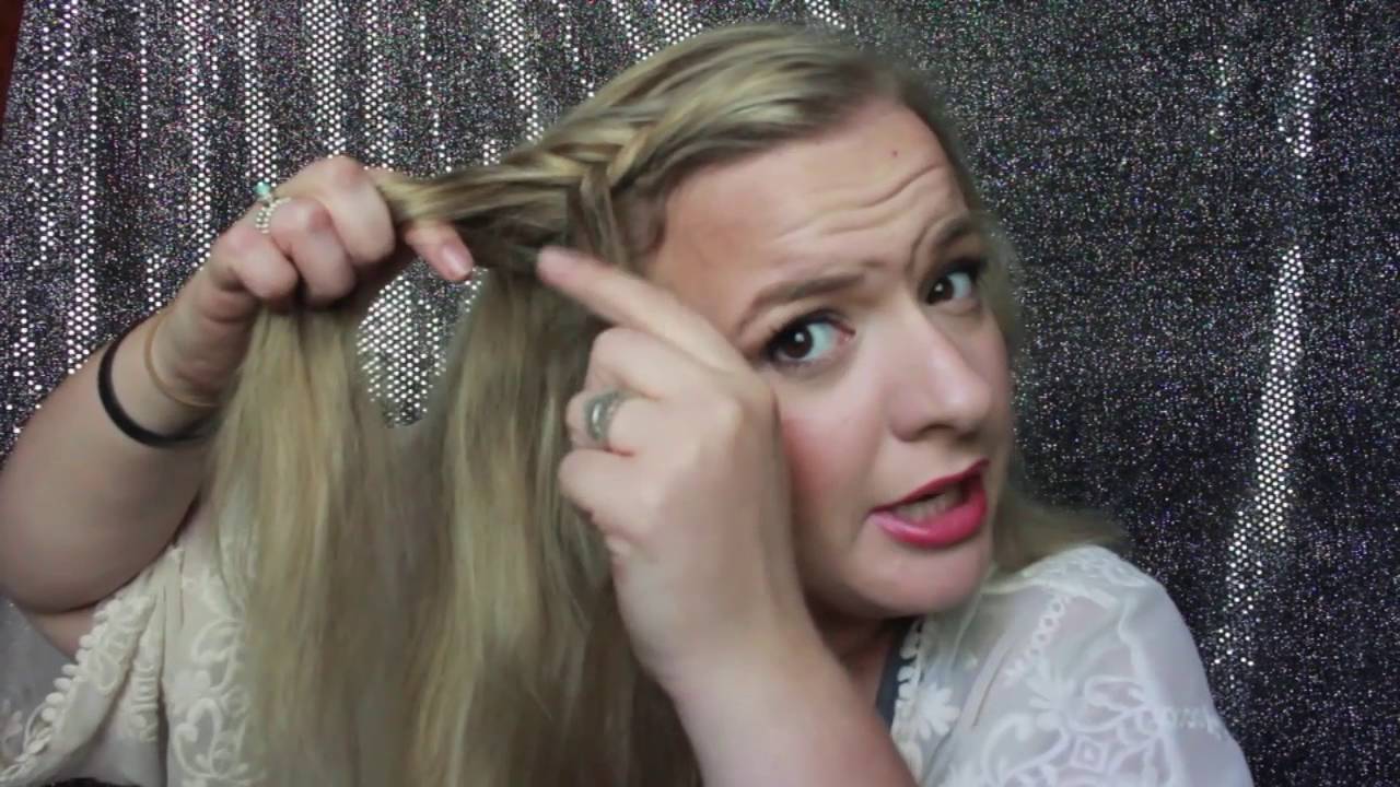 7 Days of Summer Braids::Inverted Fishtail Braid - YouTube