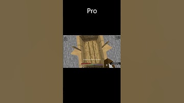 Minecraft noob vs pro vs hacker clutch #shorts
