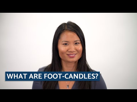 Video: Tiêu chuẩn Footcandle trong chiếu sáng là gì?