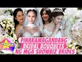 Pinakamagandang Bridal Bouquets ng mga Showbiz Brides
