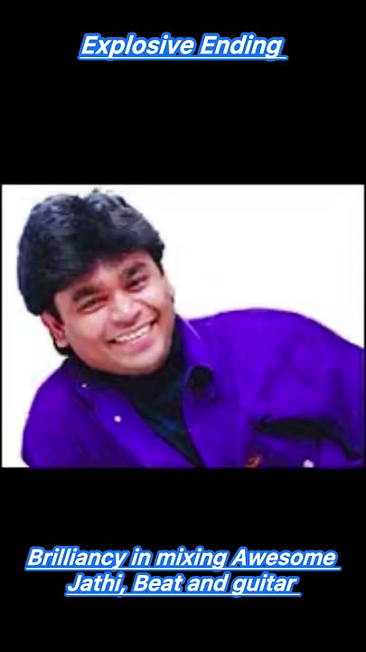 3-Explosive Ending: Beats-Jathi-Guitar: Thee Thee#arrahman #arrahmanelement #thiruda thiruda