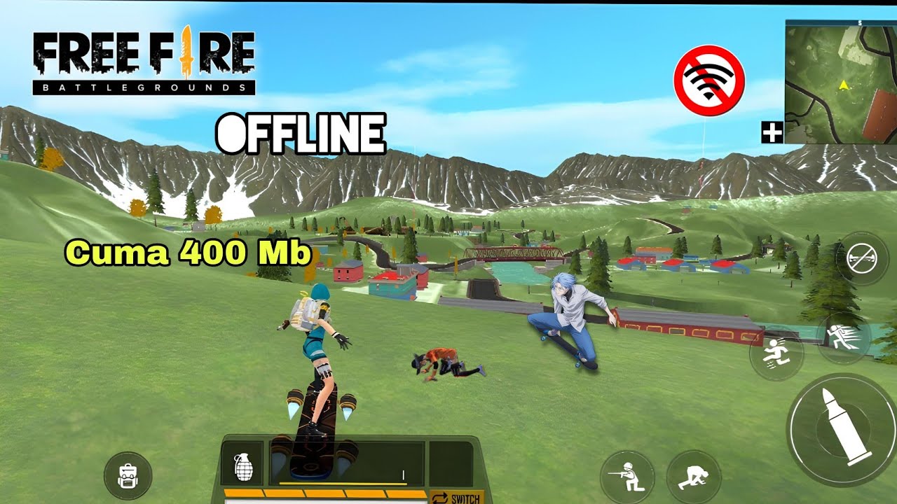 Baru! Game Free Fire Full OFFLINE Beneran? Game Battle Royale Offline Ukuran Ringan Ramah HP