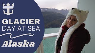 Seeing Icebergs and a Glacier from the Ship!  Alaska Cruise Vlog  Ovation of the Seas