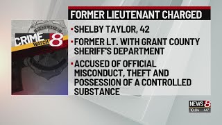 Former Grant County Sheriff's Dept. lieutenant charged with theft, official misconduct