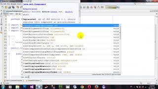 How to Get Informatioin Font Message in Java Netbeans Profile