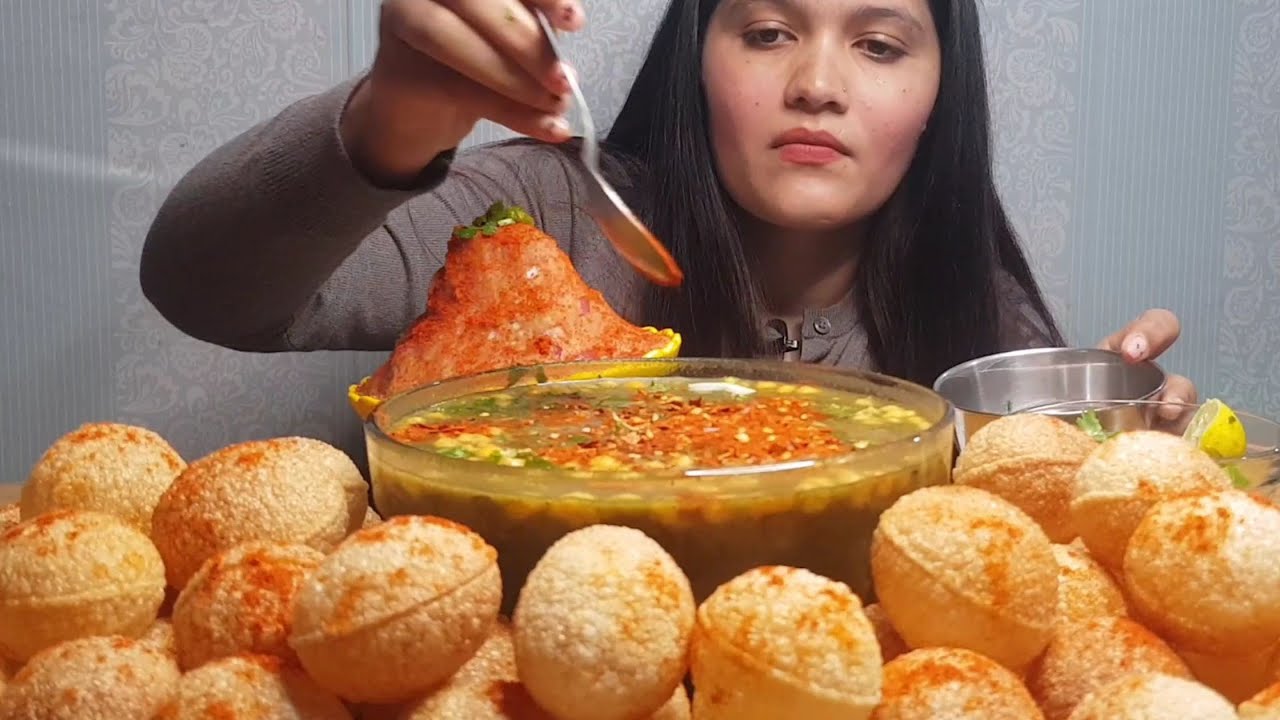 SPICY PANIPURI CHALLENGE | Indian Street Food | Panipuri Eating Challenge  