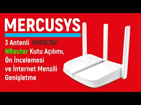 ROUTER-MODEM KURULUMU NASIL YAPILIR ( Mercusys MW305R 300 Mbps router modem kurulumu )