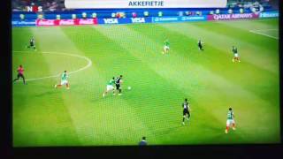 Slow Mo fight Mexico - New Zealand Confederations Cup 2017
