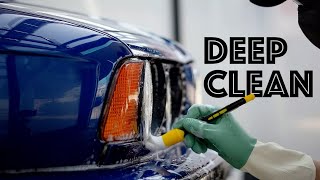 BMW E34 Deep Clean Part1 - Auto Detailing