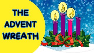 THE ADVENT WREATH- La corona de adviento en inglés- English for kids