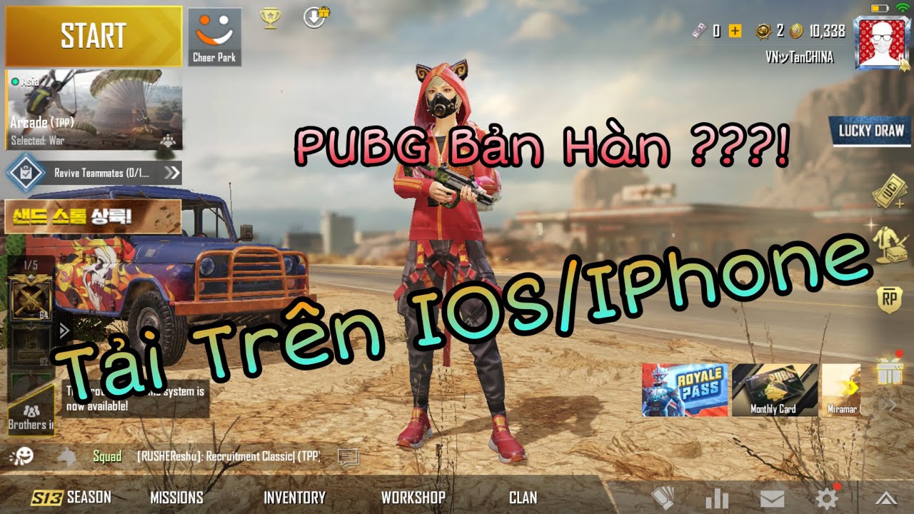 Cách Nạp UC PUBG MOBIE Hàn Quốc Bằng MOMO - YouTube