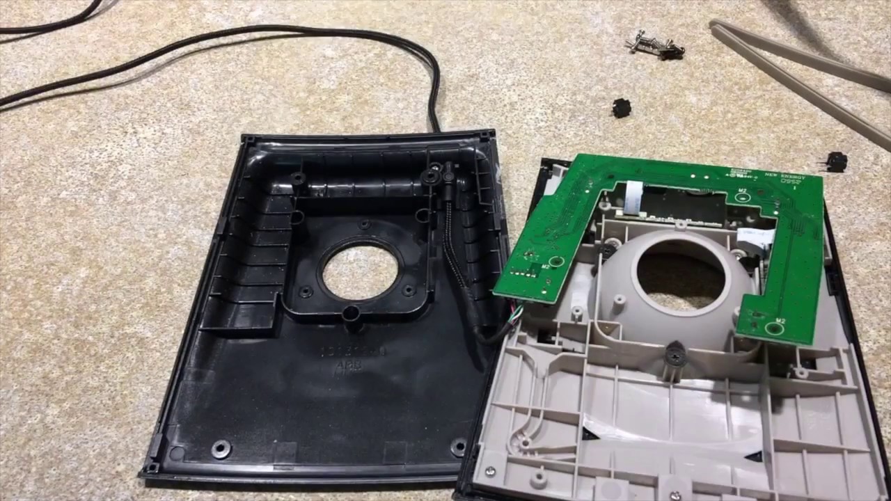 Kensington SlimBlade Trackball switch repair/replacement YouTube