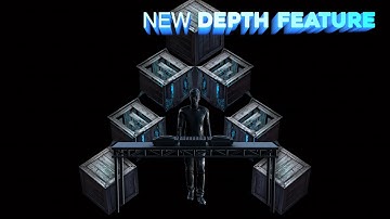 Triangle Arch DJ Booth - Depth Video-Mapping structure loops pack by www.stageloops.com