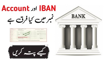 What is The Difference Between IBAN And Bank Account Number | IBAN And Account Number