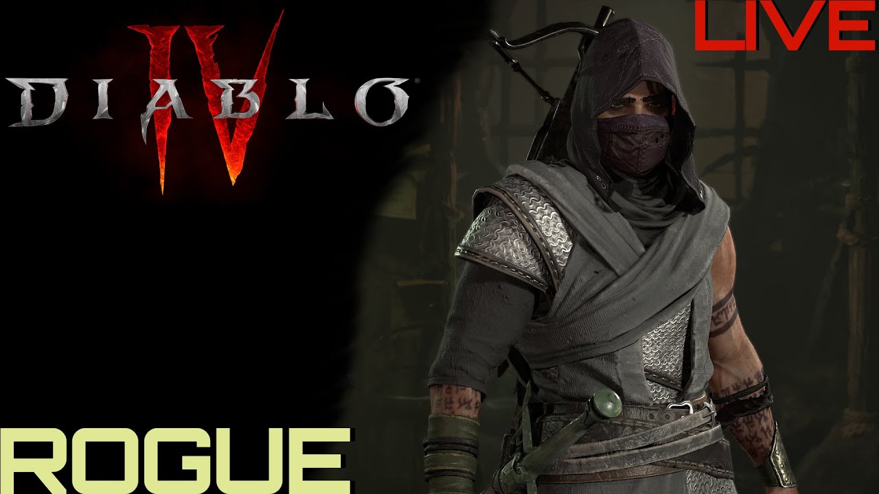 🟢LIVE - DIABLO IV - ROGUE - LETS HUNT SOME DEMONS! Part 5 | STREAM ...