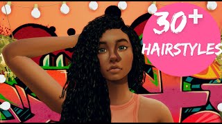 The Sims 4| 30 HAIRSTYLES THAT I LOVE❤|DIRECT CC LINKS INCLUDED😉|
