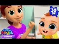 Ailece Ev İşlerini Yapıyoruz! 🧼😊 | Eğlenceli ve Öğretici Çocuk Şarkıları | Little Angel Türkçe