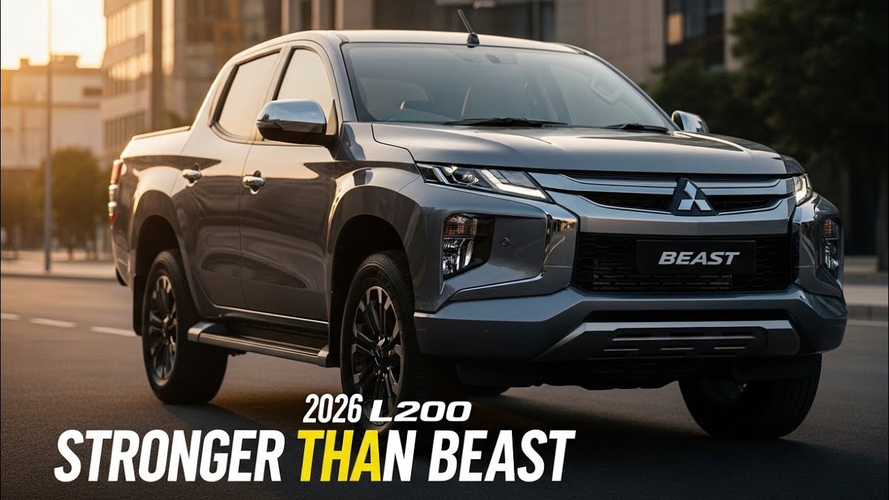 2026 Mitsubishi L200 Full Review | The Ultimate 2024–2026 Pickup Beast 🔥