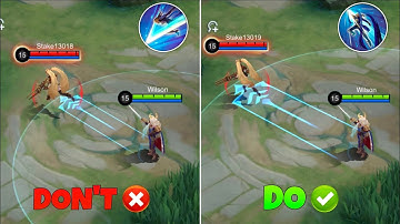 BEST USEFUL LANCELOT COMBO WHEN YOU CHASE ENEMY!! | Lancelot Tutorial | Fast Hand Tips & Tricks