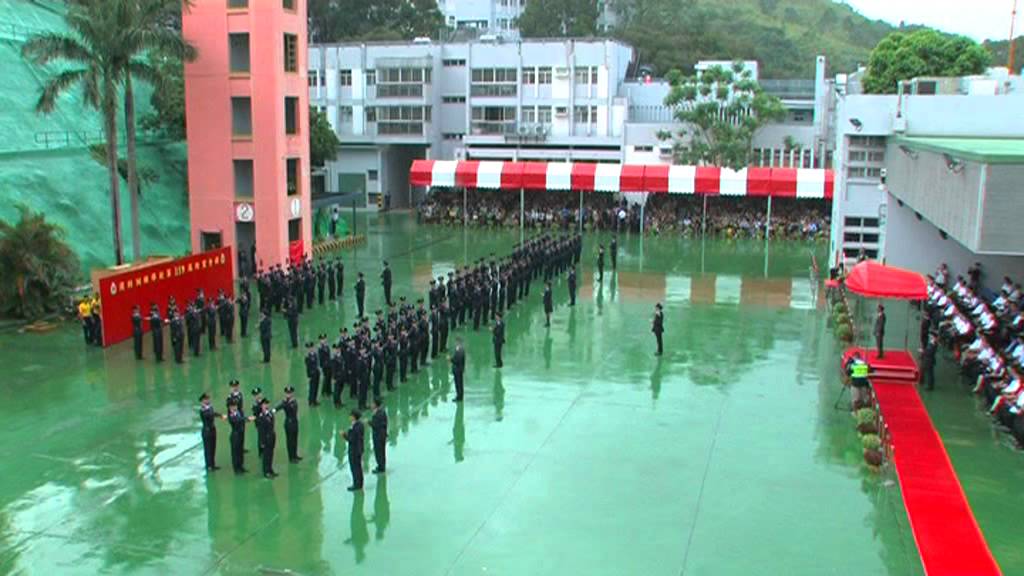 消防處第159屆結業會操