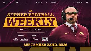 Gopher Football Weekly (Radio Show) | September 22nd, 2026