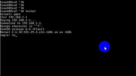 Configuration TELNET Sous LINUX - CentOs - PART 2